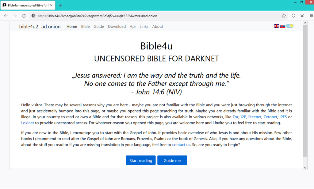 Bible4u - captura de pantalla